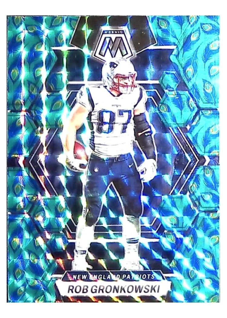 2023 Panini Mosaic Base Set Rob Gronkowski #164 card