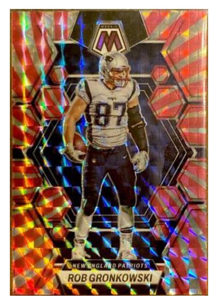 2023 Panini Mosaic Base Set Rob Gronkowski #164 card
