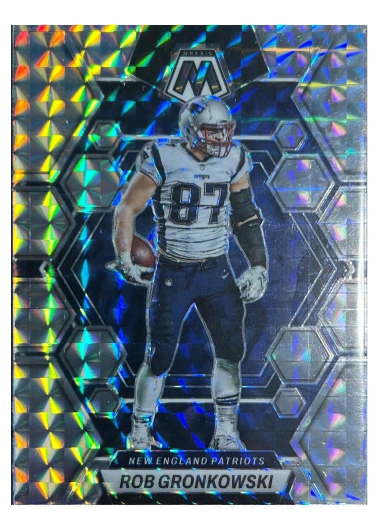 2023 Panini Mosaic Base Set Rob Gronkowski #164 card