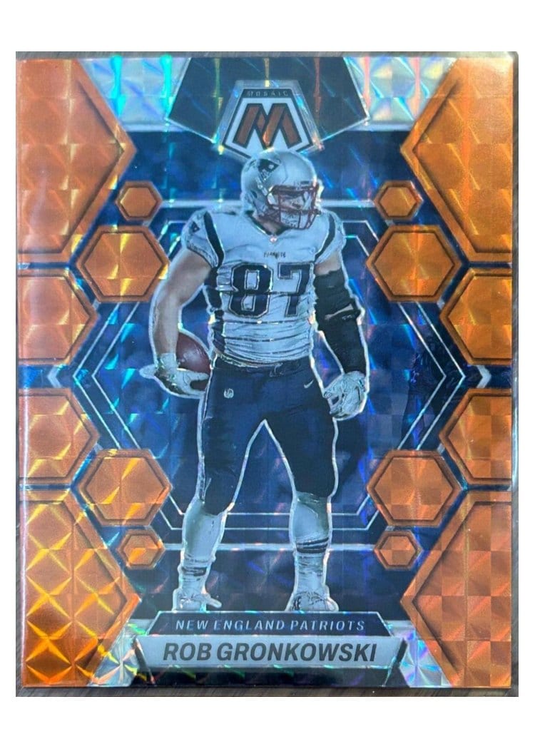 2023 Panini Mosaic Base Set Rob Gronkowski #164 card