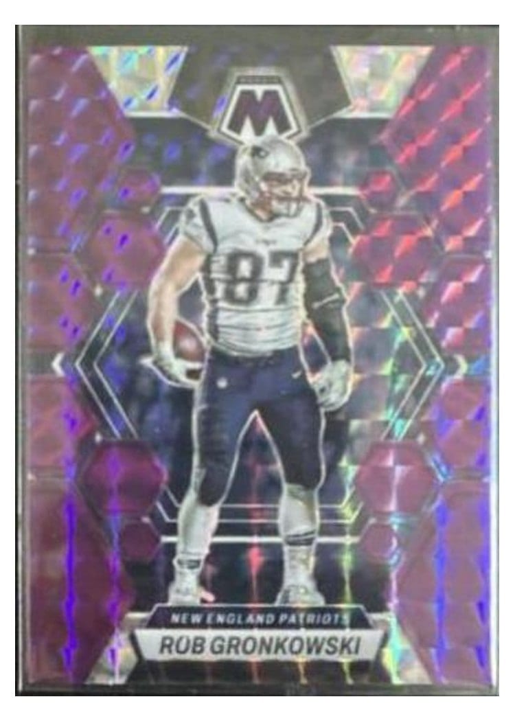 2023 Panini Mosaic Base Set Rob Gronkowski #164 card