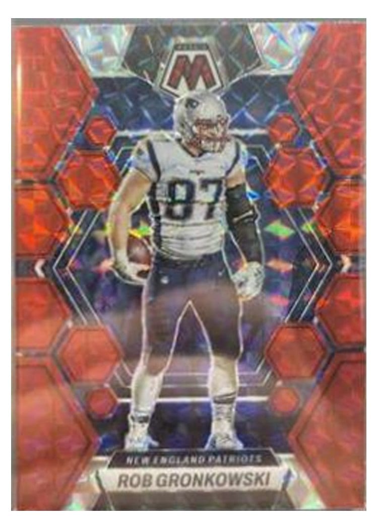 2023 Panini Mosaic Base Set Rob Gronkowski #164 card
