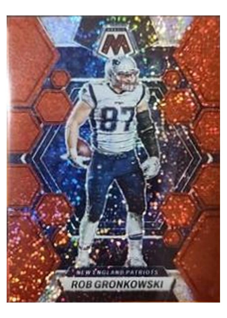 2023 Panini Mosaic Base Set Rob Gronkowski #164 card