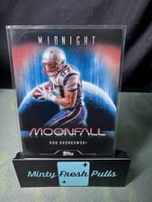 2024 Topps Midnight Moonfall Rob Gronkowski #M-11 card