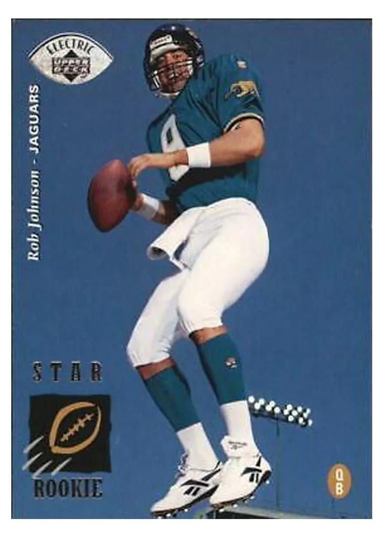 1995 Upper Deck Rob Johnson #28 card