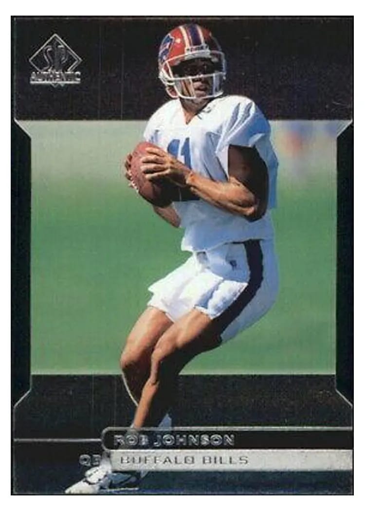 1998 SP Authentic Rob Johnson #51 card