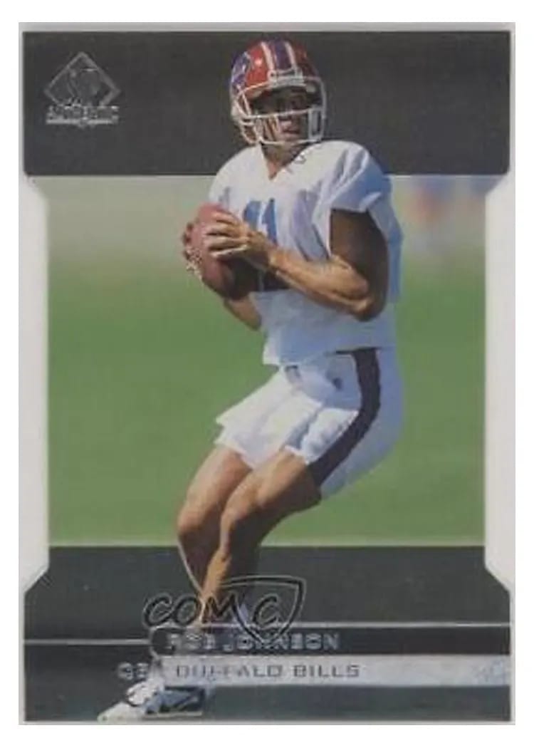 1998 SP Authentic Rob Johnson #51 card