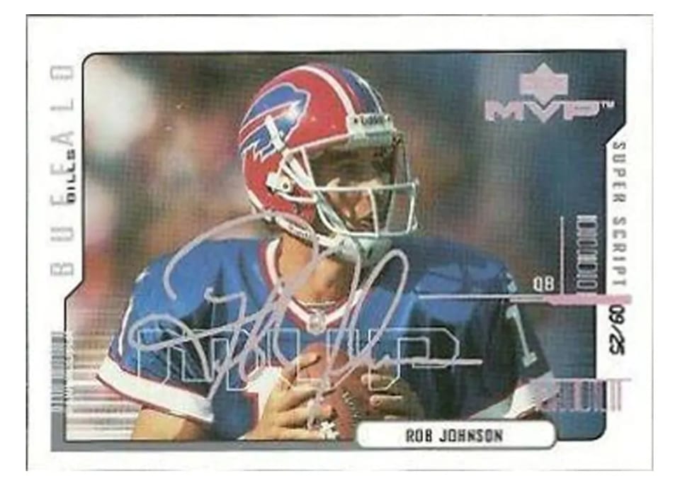 1999 Upper Deck MVP Rob Johnson #20 card