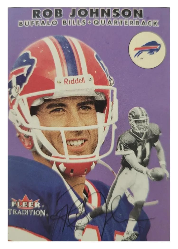 2000 Fleer Tradition Rob Johnson #45 card