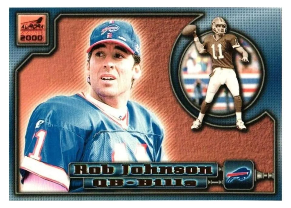 2000 Pacific Aurora Rob Johnson #16 card