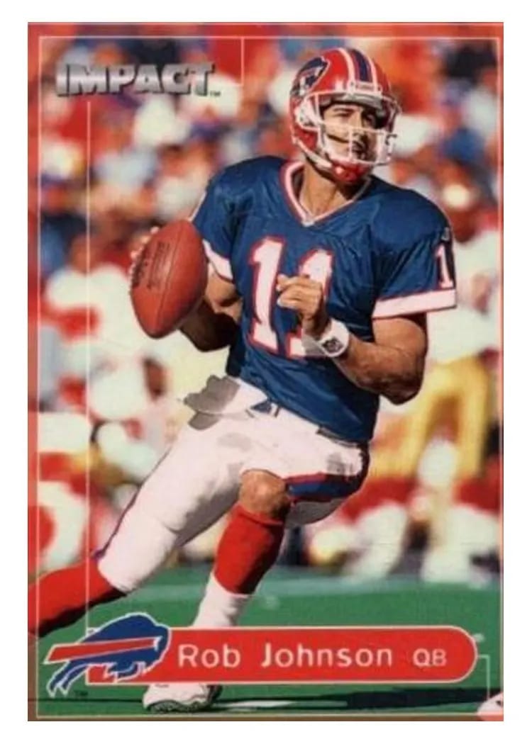 2000 Skybox Impact Rob Johnson #71 card