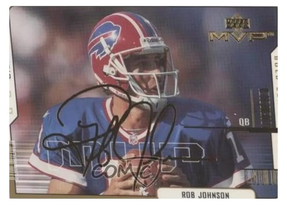 2000 Upper Deck MVP Rob Johnson #20 card