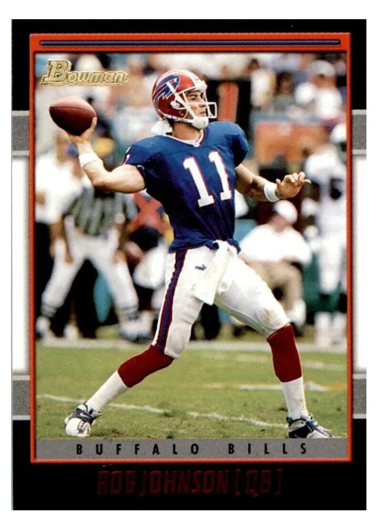 2001 Bowman Rob Johnson #20 card