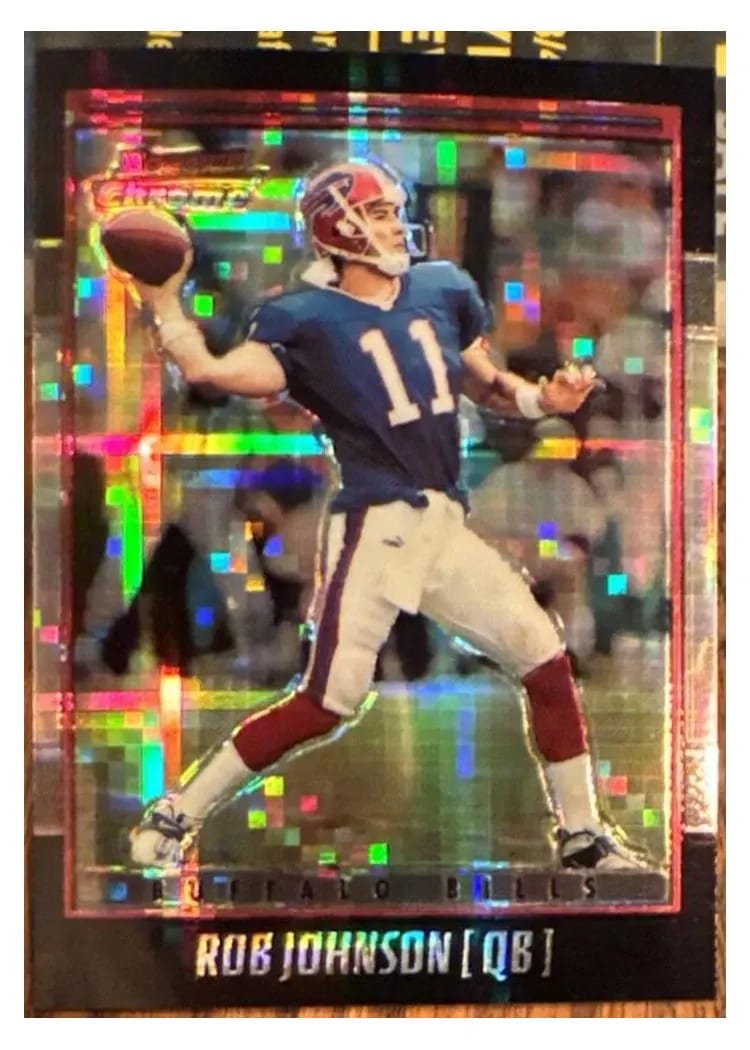 2001 Bowman Chrome Rob Johnson #20 card