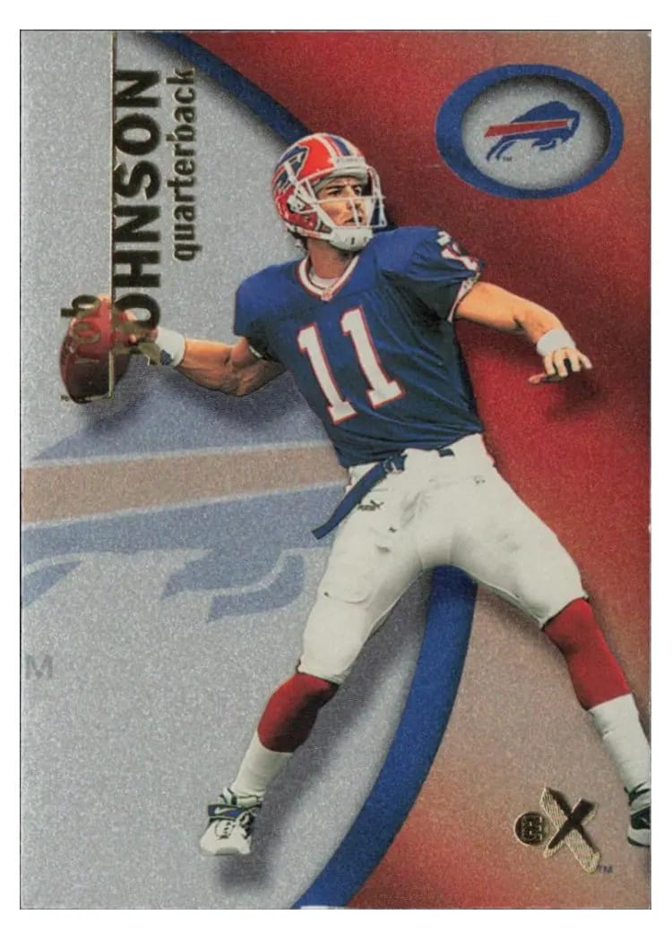 2001 Fleer E X Rob Johnson #21 card