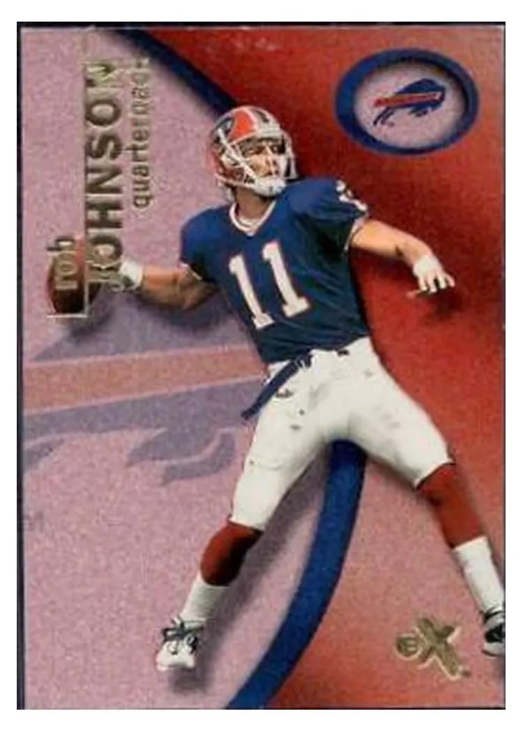 2001 Fleer E X Rob Johnson #21 card