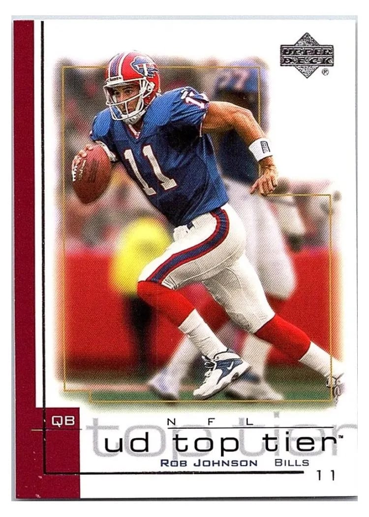 2001 Upper Deck Top Tier Rob Johnson #17 card