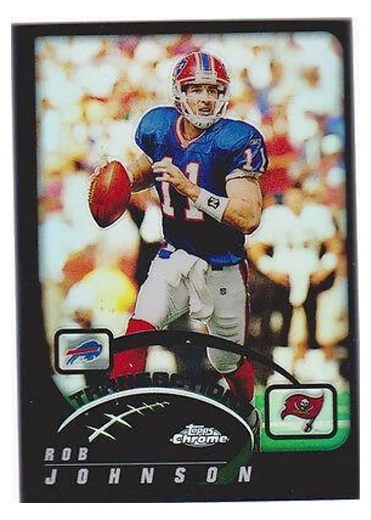 2002 Topps Chrome Rob Johnson #35 card