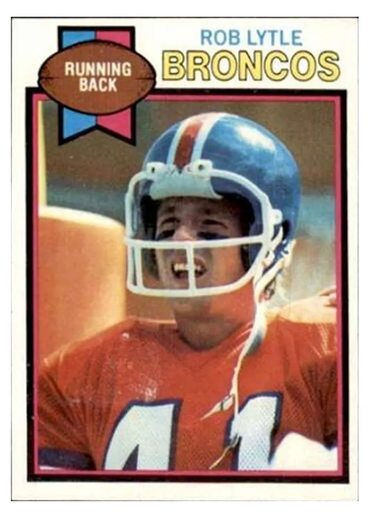 1979 Topps Rob Lytle #384 card