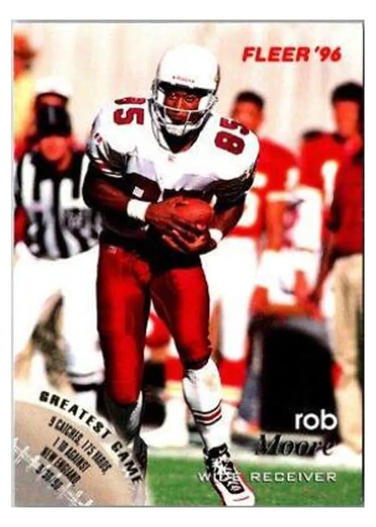 1996 Fleer Rob Moore #2 card