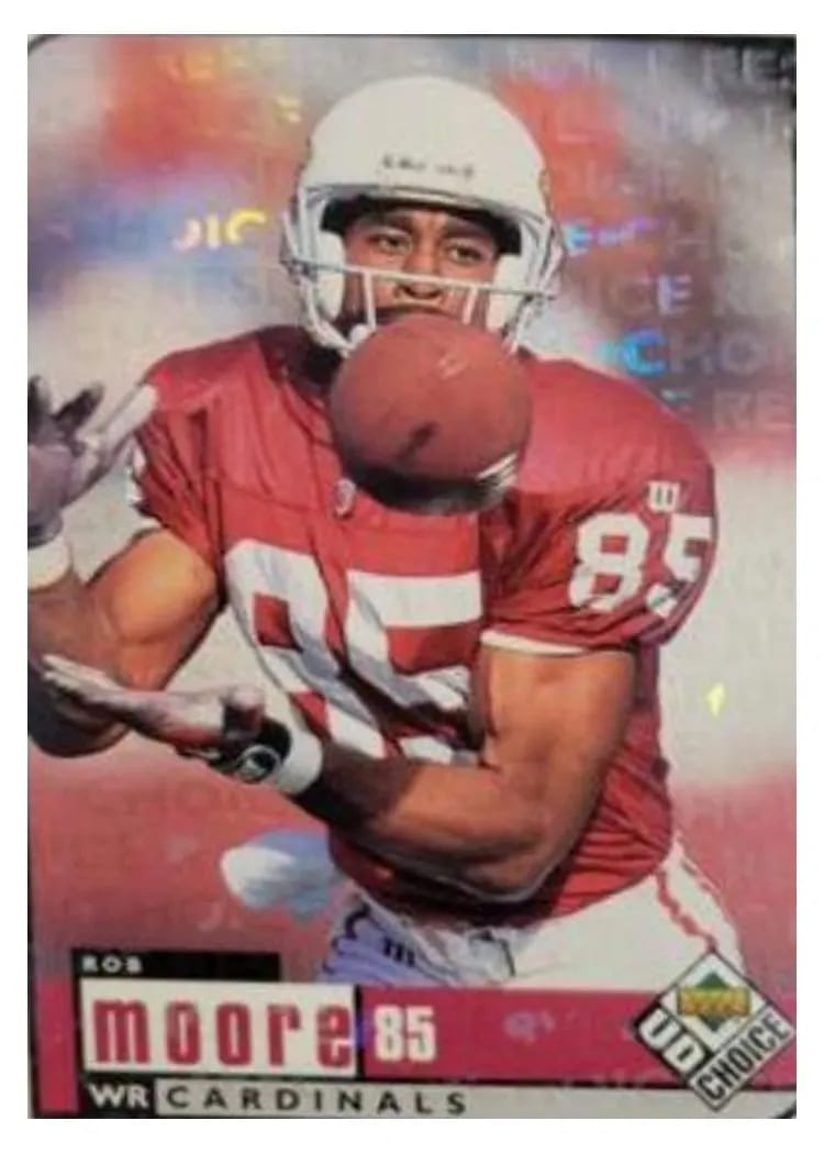 1998 Upper Deck UD Choice Rob Moore #2 card
