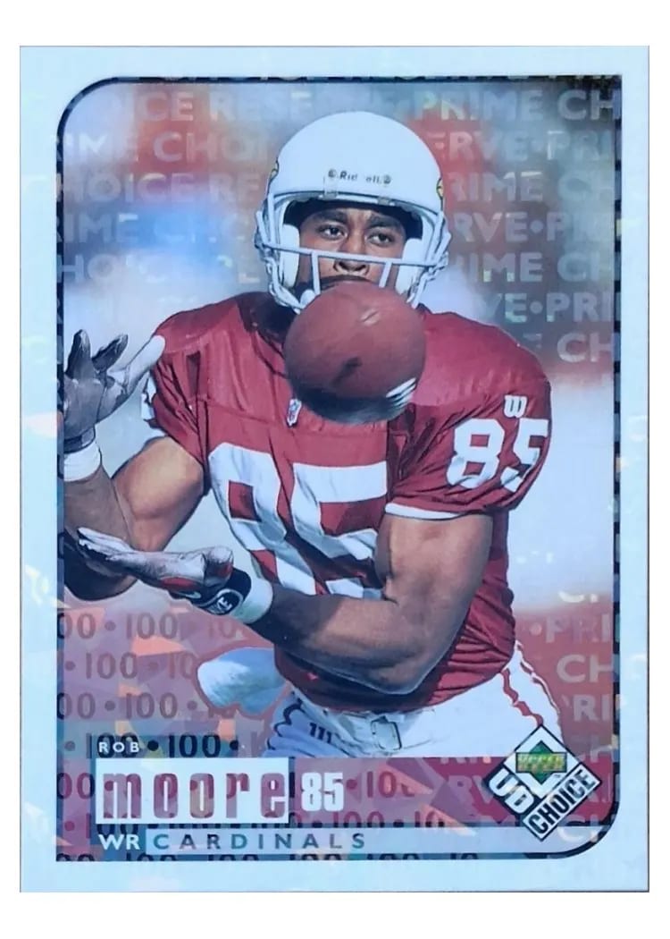 1998 Upper Deck UD Choice Rob Moore #2 card