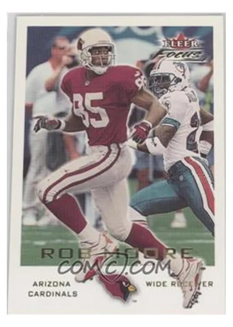 2000 Fleer Focus Rob Moore #66 card