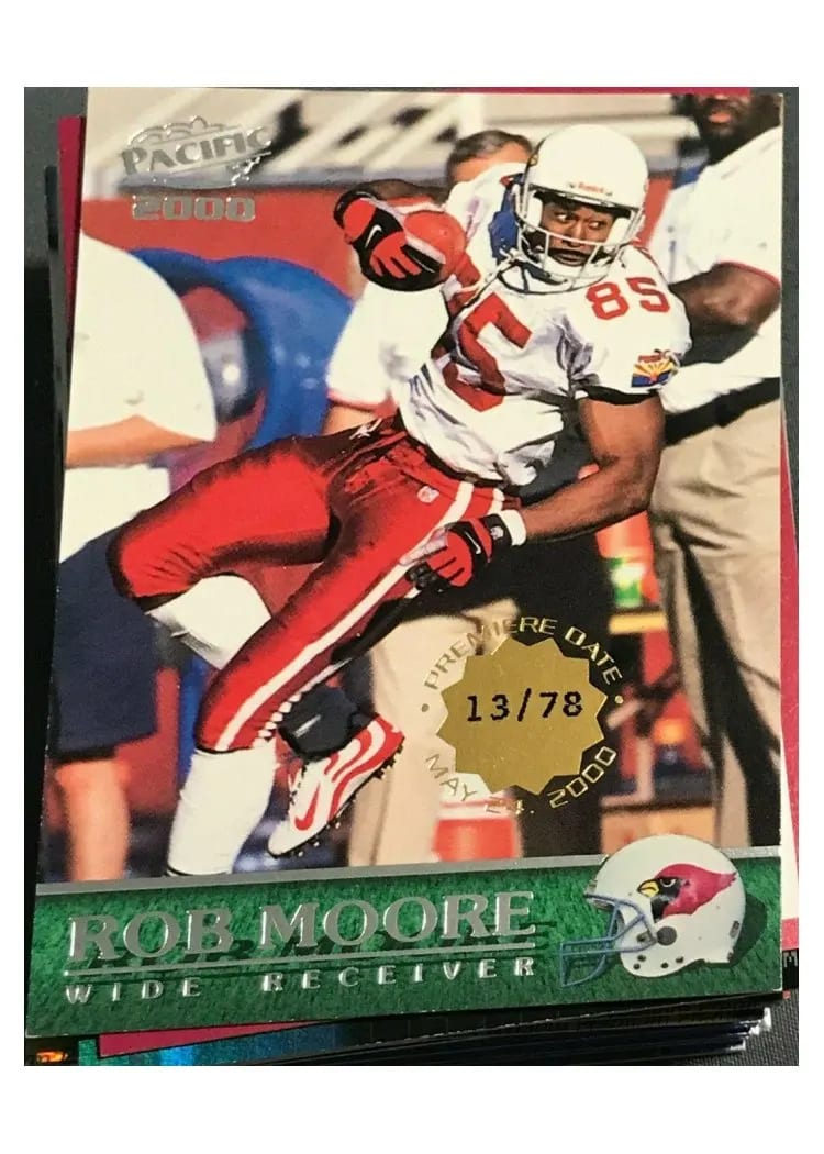 2000 Pacific Rob Moore #5 card