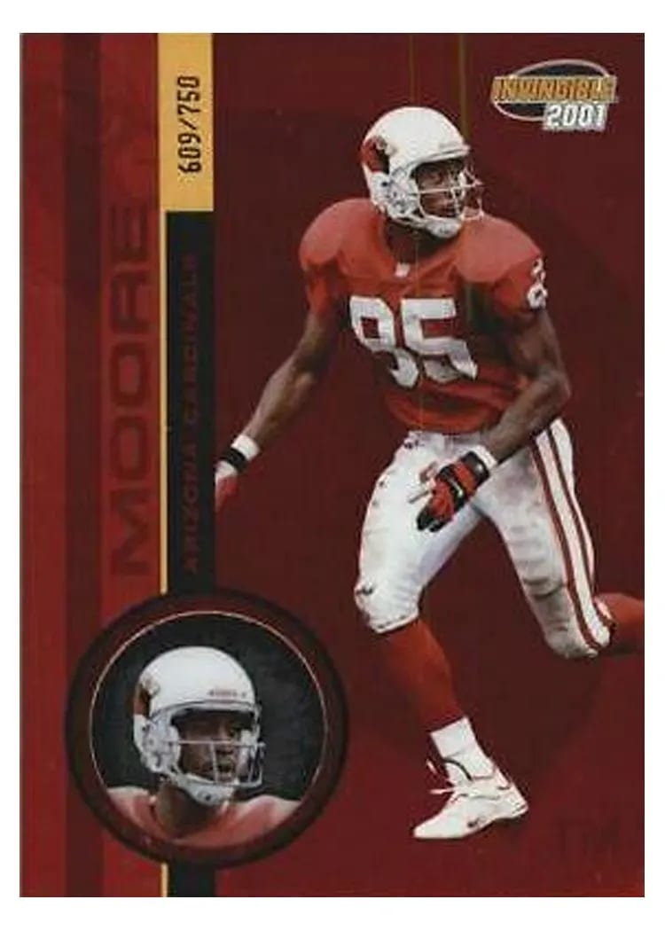 2001 Pacific Invincible Rob Moore #4 card