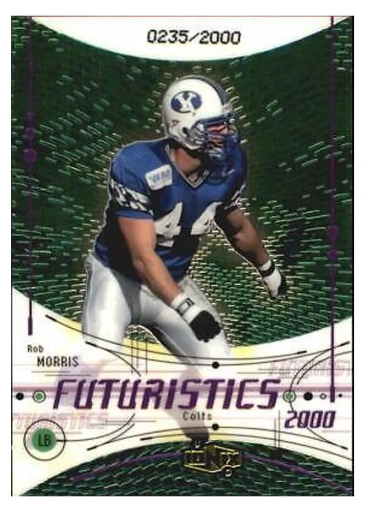 2000 Upper Deck Ionix Rob Morris #73 card