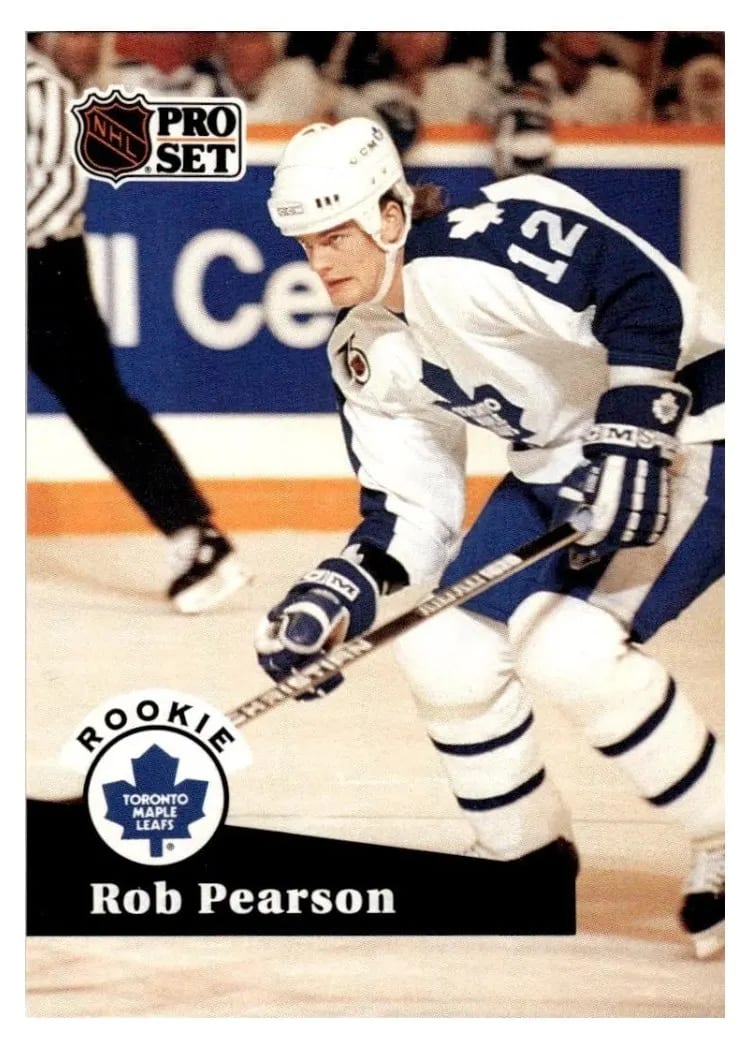 1991 Pro Set Rob Pearson #562 card