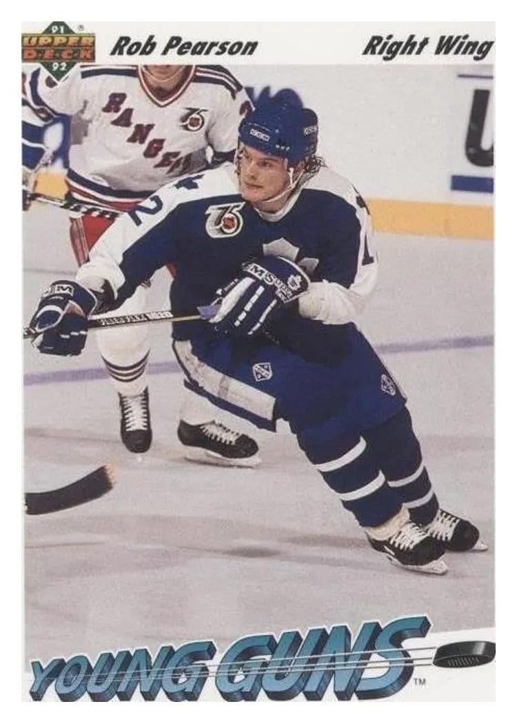 1991 Upper Deck Rob Pearson #598 card