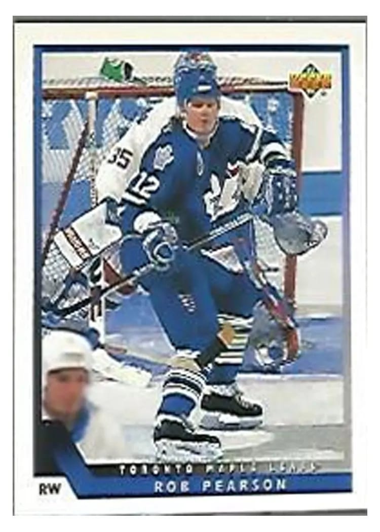1993 Upper Deck Rob Pearson #48 card