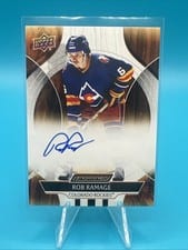 2024-25 Upper Deck Engrained Icons Autos Rob Ramage #CA-RJ