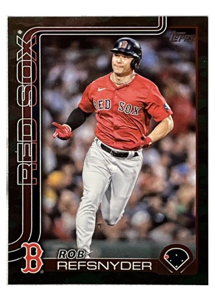 2025 Topps Base Set Rob Refsnyder #112 card