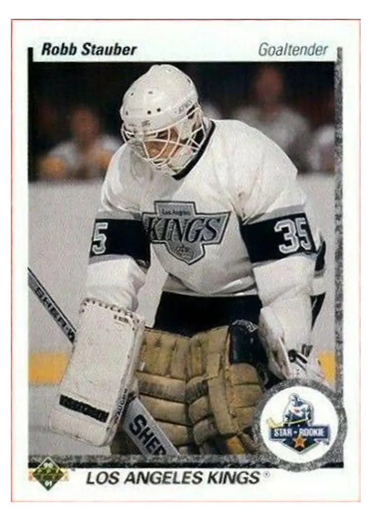 1990 Upper Deck Robb Stauber #165 card