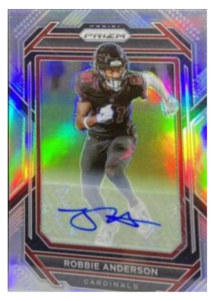 2022 Panini Prizm Base Set Robbie Anderson #42 card