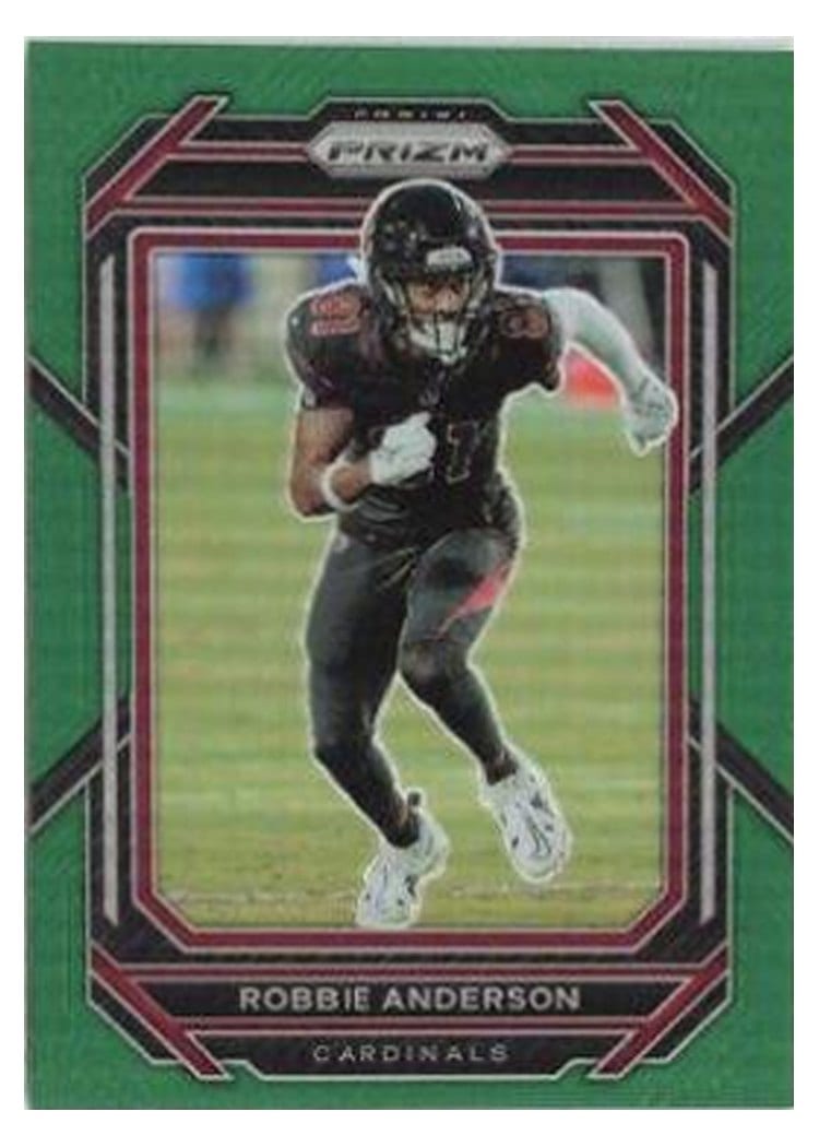 2022 Panini Prizm Base Set Robbie Anderson #42 card