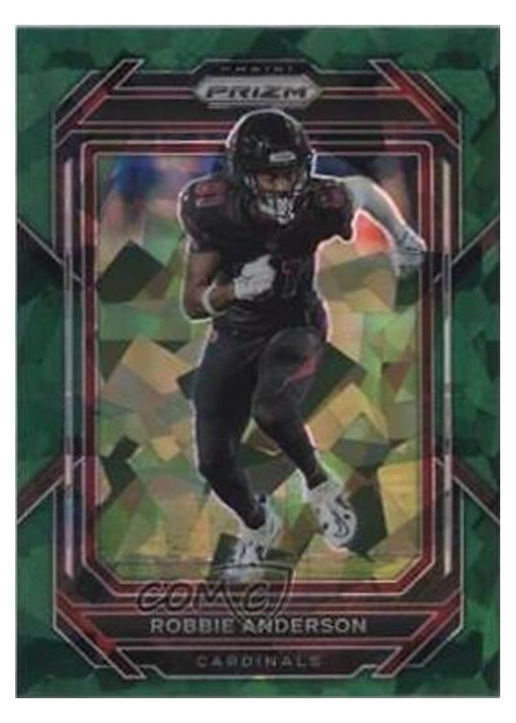 2022 Panini Prizm Base Set Robbie Anderson #42 card