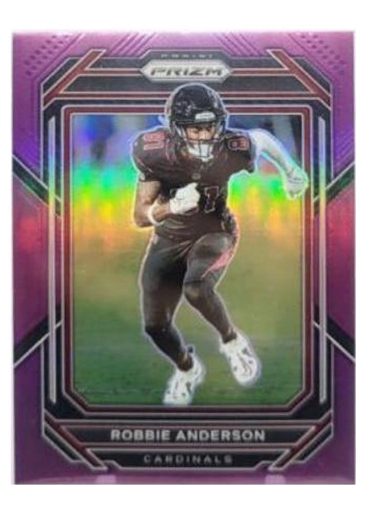 2022 Panini Prizm Base Set Robbie Anderson #42 card