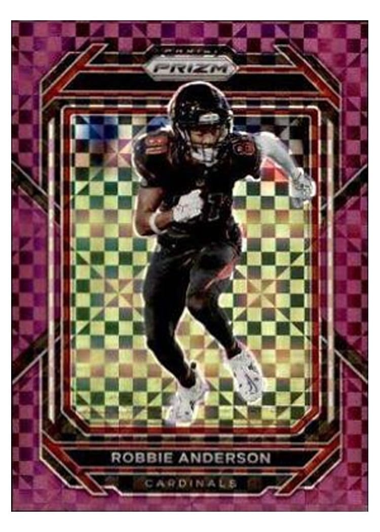 2022 Panini Prizm Base Set Robbie Anderson #42 card