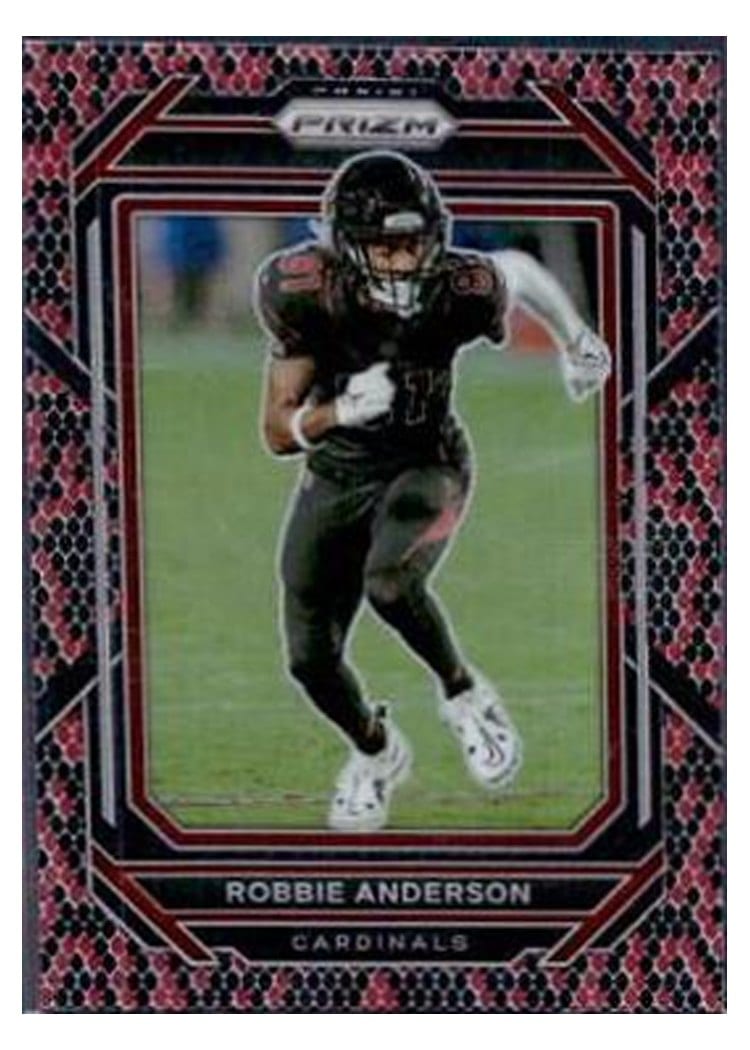 2022 Panini Prizm Base Set Robbie Anderson #42 card