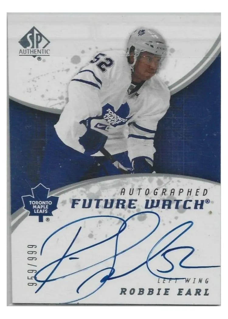 2008 SP Authentic Robbie Earl #232 card