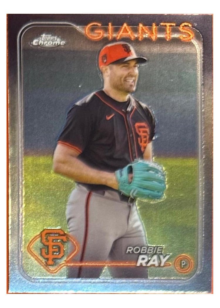 2024 Topps Chrome Base Set Robbie Ray #106 card