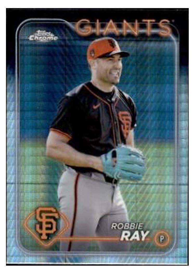 2024 Topps Chrome Base Set Robbie Ray #106 card