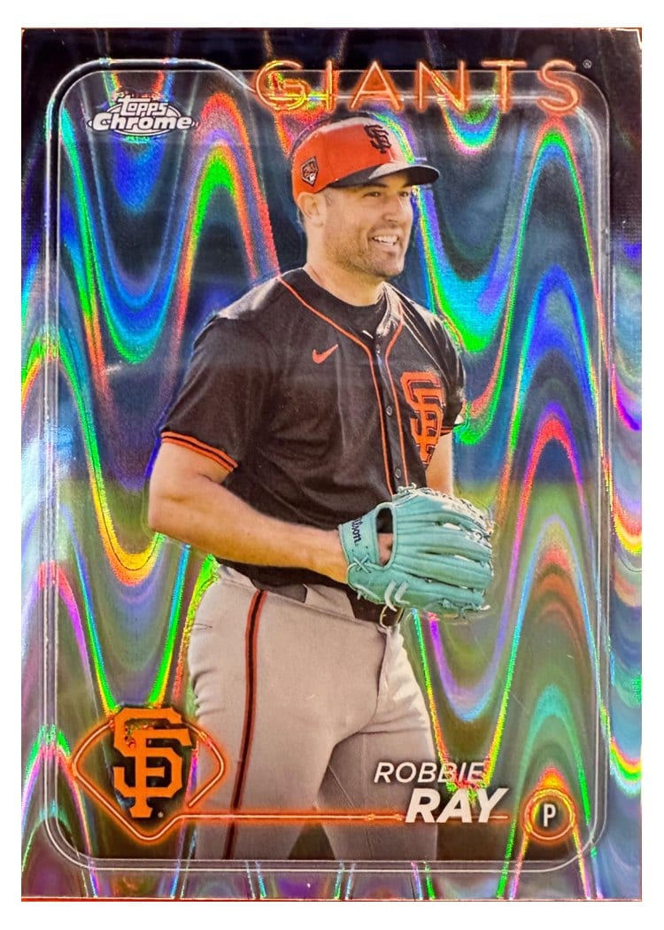 2024 Topps Chrome Base Set Robbie Ray #106 card