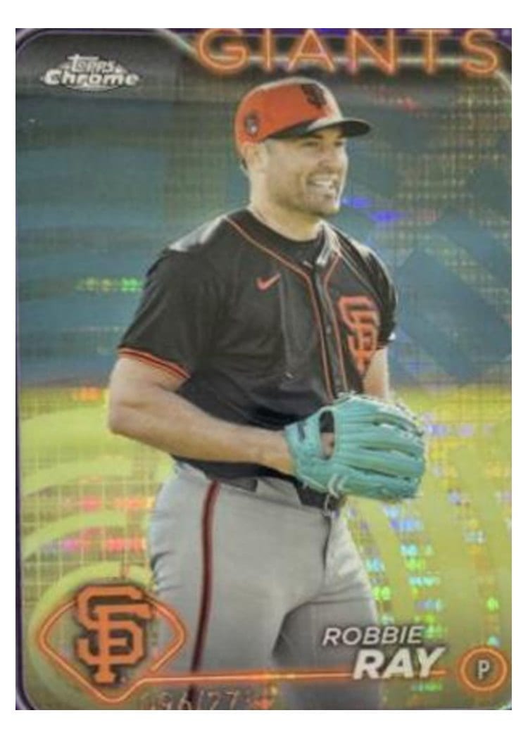2024 Topps Chrome Base Set Robbie Ray #106 card