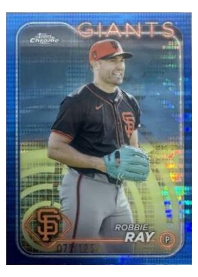 2024 Topps Chrome Base Set Robbie Ray #106 card