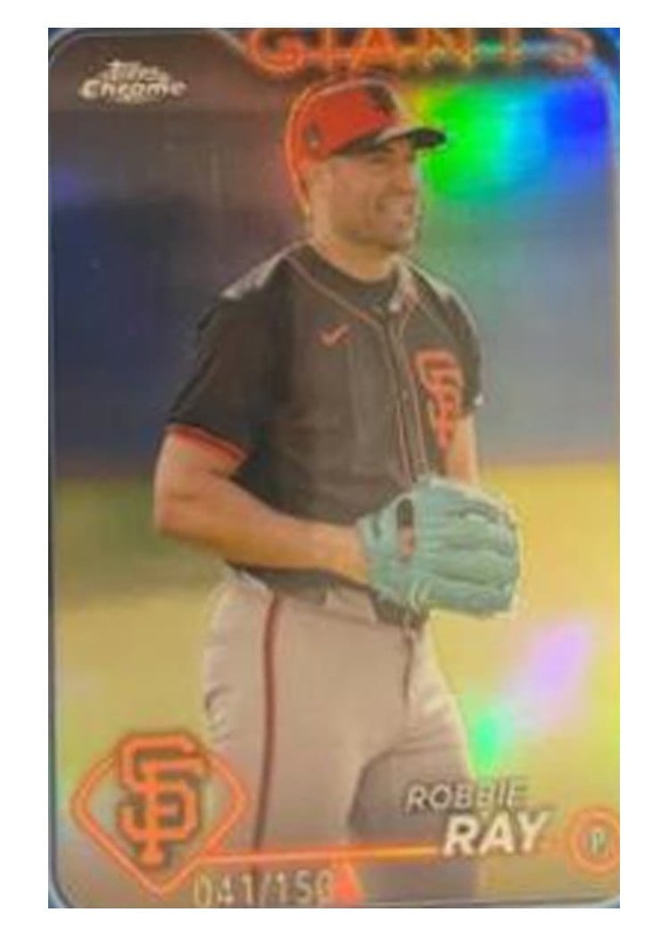 2024 Topps Chrome Base Set Robbie Ray #106 card