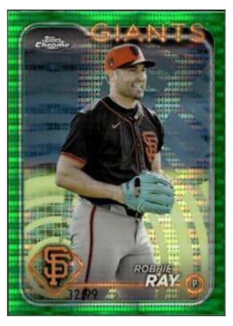 2024 Topps Chrome Base Set Robbie Ray #106 card